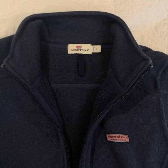 Vineyard Vines Westly Vest Women’s Large Navy - Picture 1 of 4